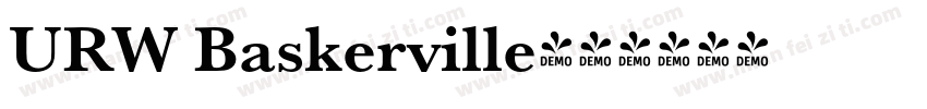 URW Baskerville字体转换